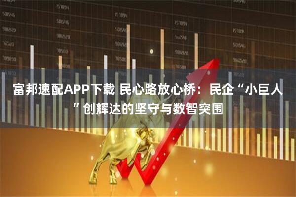 富邦速配APP下载 民心路放心桥：民企“小巨人”创辉达的坚守与数智突围